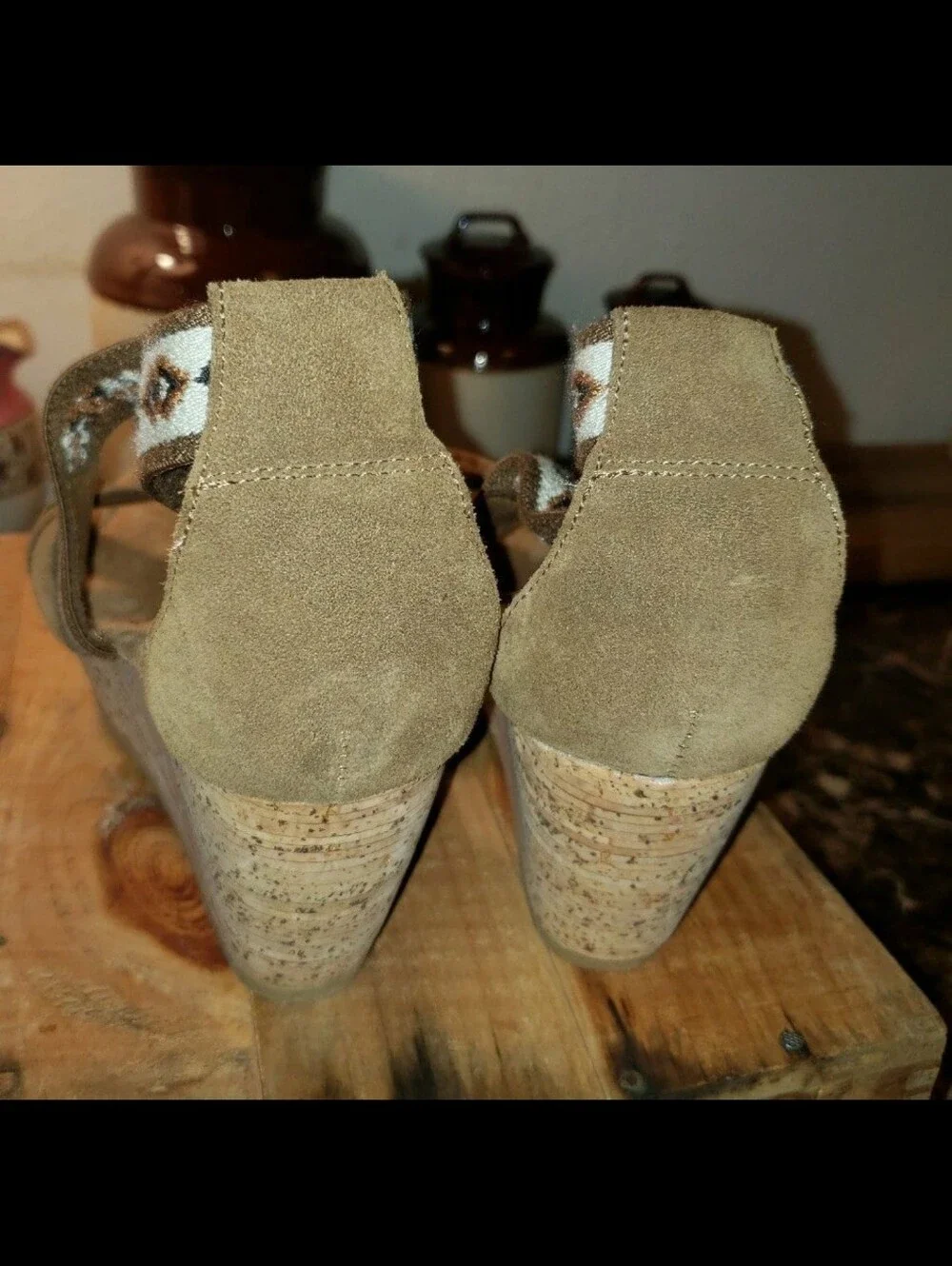 MinnetonkaDrew Wedge Sandal Stretchy & Strappy